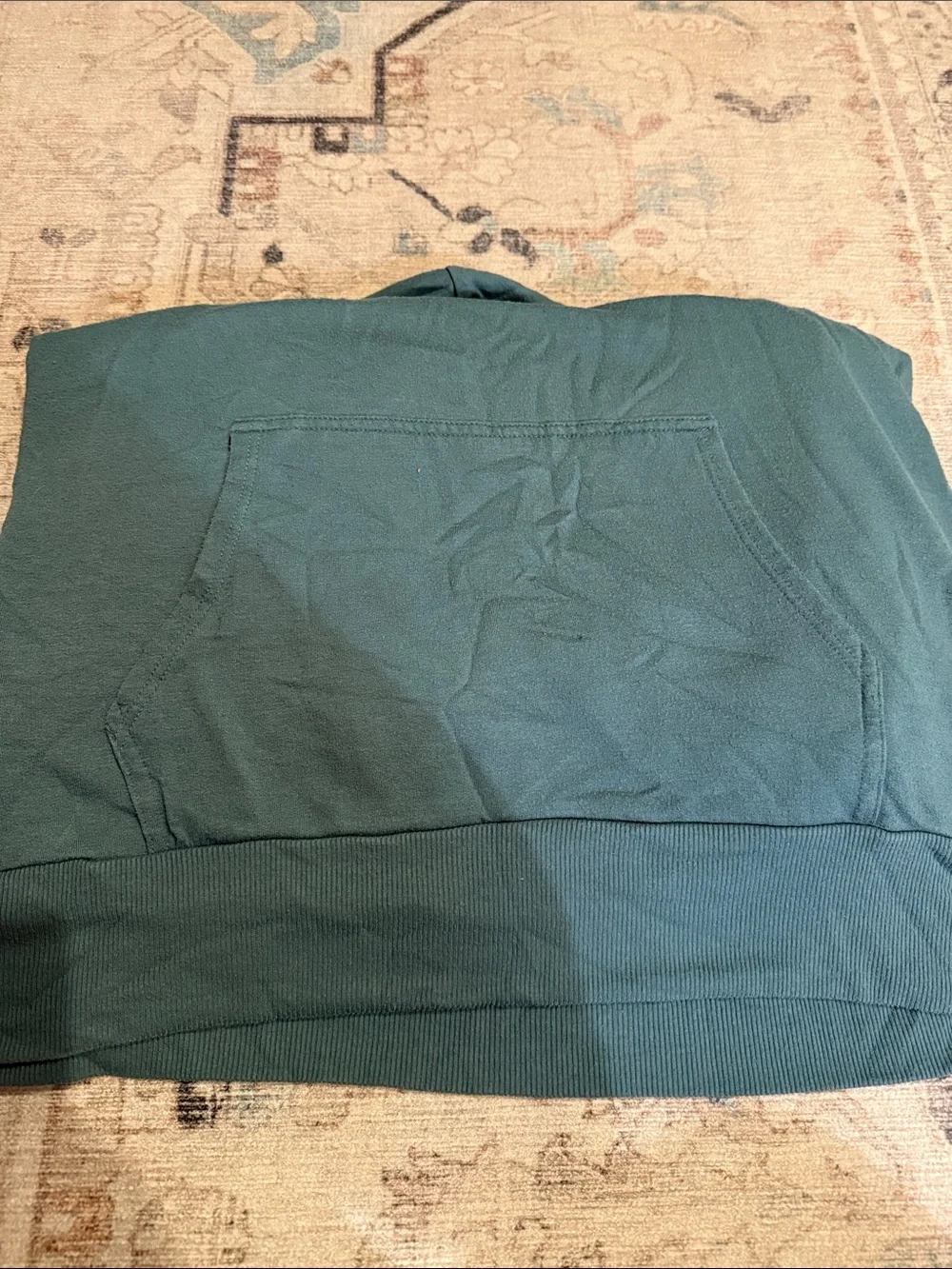 Beyond Yoga muted olive pullover hoodie - Picture 3 of 3
